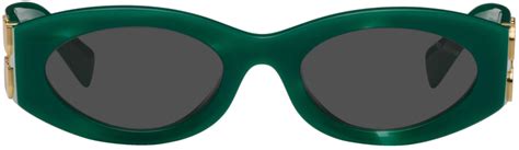 miu miu null 55 green & tortoise sunglasses gumtree|Green Lenses Miu Glimpse Sunglasses .